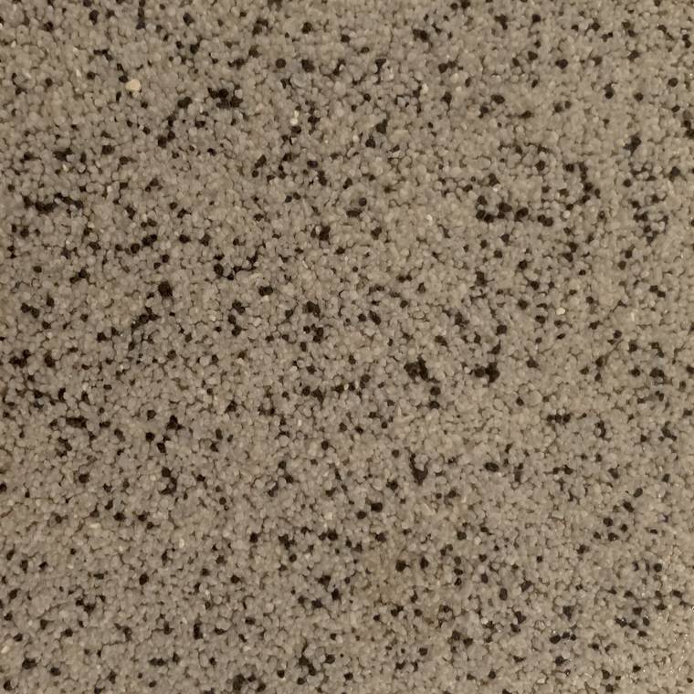 Farbmuster Colorquarz graumeliert